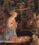 Filippino Lippi The Adoration of the Child Spain oil painting reproduction